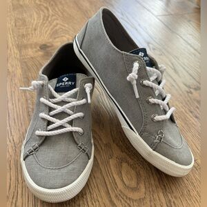 Sperry Women’s Lounge LTT Core Sneakers Gray Sz 5.5